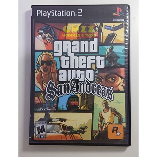 Đĩa cd ps2 gta An andreas game cassette