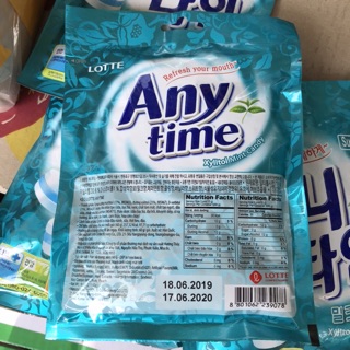 Kẹo Bac Hà Anytime 60g
