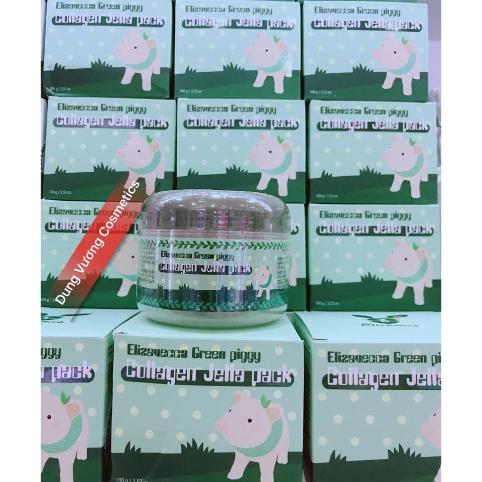 MẶT NẠ BÌ HEO Elizavecca Green Piggy Collagen Jella Pack