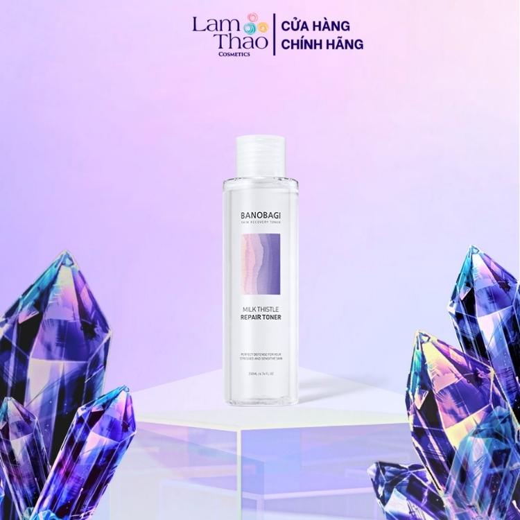 Nước Hoa Hồng Dưỡng Ẩm, Làm Sáng, Phục Hồi Banobagi Milk Thistle Repair Toner 200ml