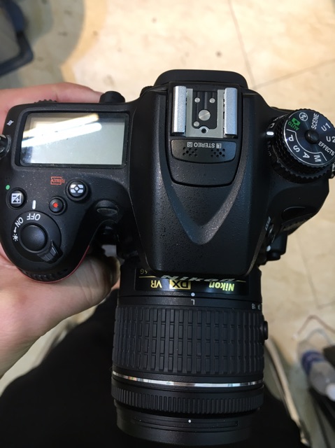 Máy ảnh Nikon d7100 lens 18-55mm VR