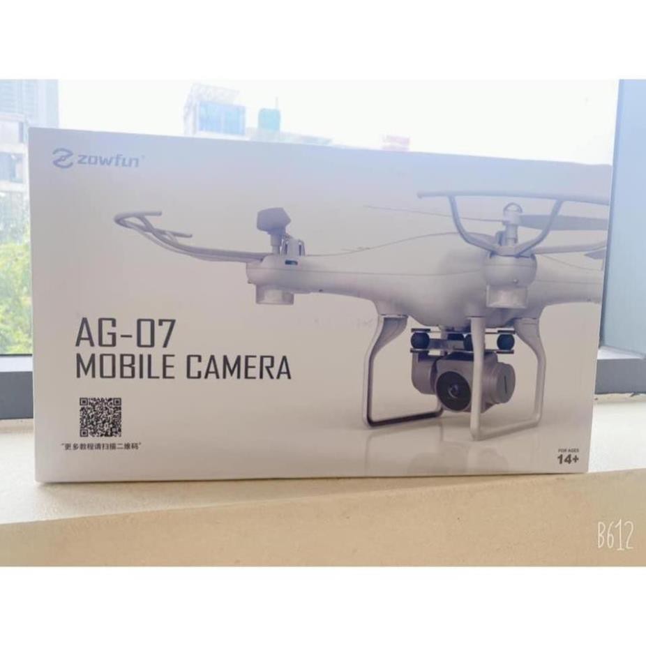 Flycam AG07 - Máy bay không người lái với độ phân giải 4K, đột phá công nghệ tầm trung