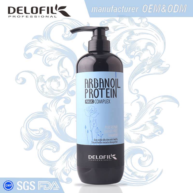 Bộ dầu gội dầu xả Delofil ArgaN , giúp phục hồi dưỡng ẩm cho tóc, trả lại mái tóc trẻ trung (500ml và 800ml)