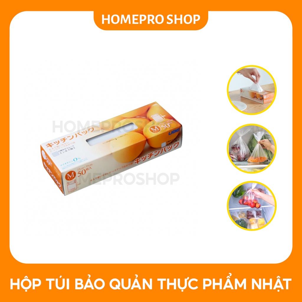 Túi nilong bảo quản thực phẩm, hộp túi đựng thực phẩm nhật bản chất lượng cao