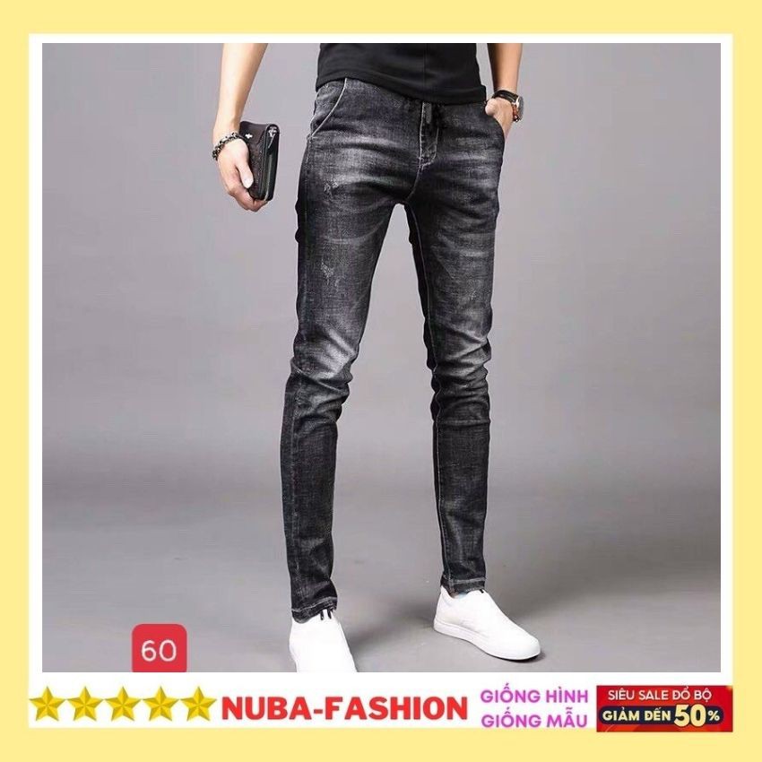 Quần jean nam cao cấp mẫu mới,quần bò đẹp giá rẻ AT 60 | BigBuy360 - bigbuy360.vn