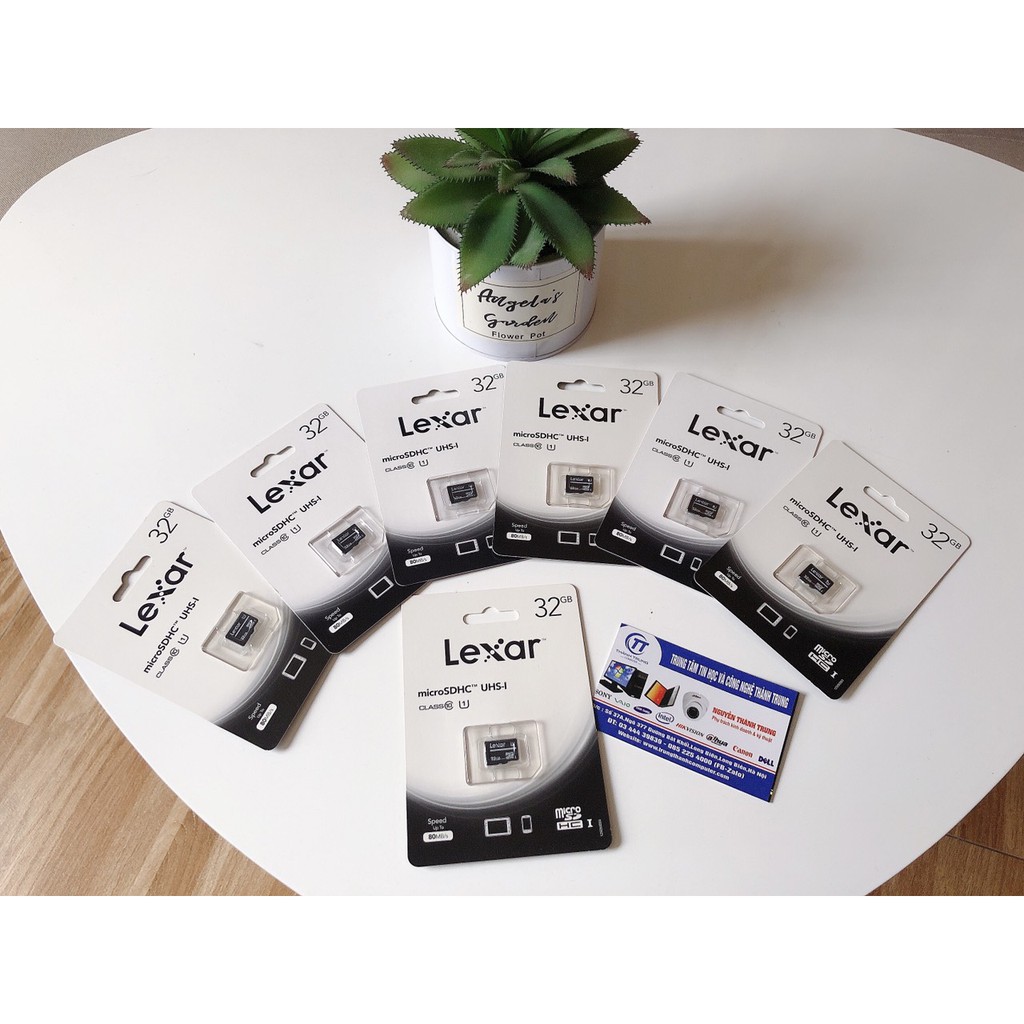 Thẻ nhớ 32GB Lexar MicroSD class 10 UHS-I - 80MB/s tốc độ