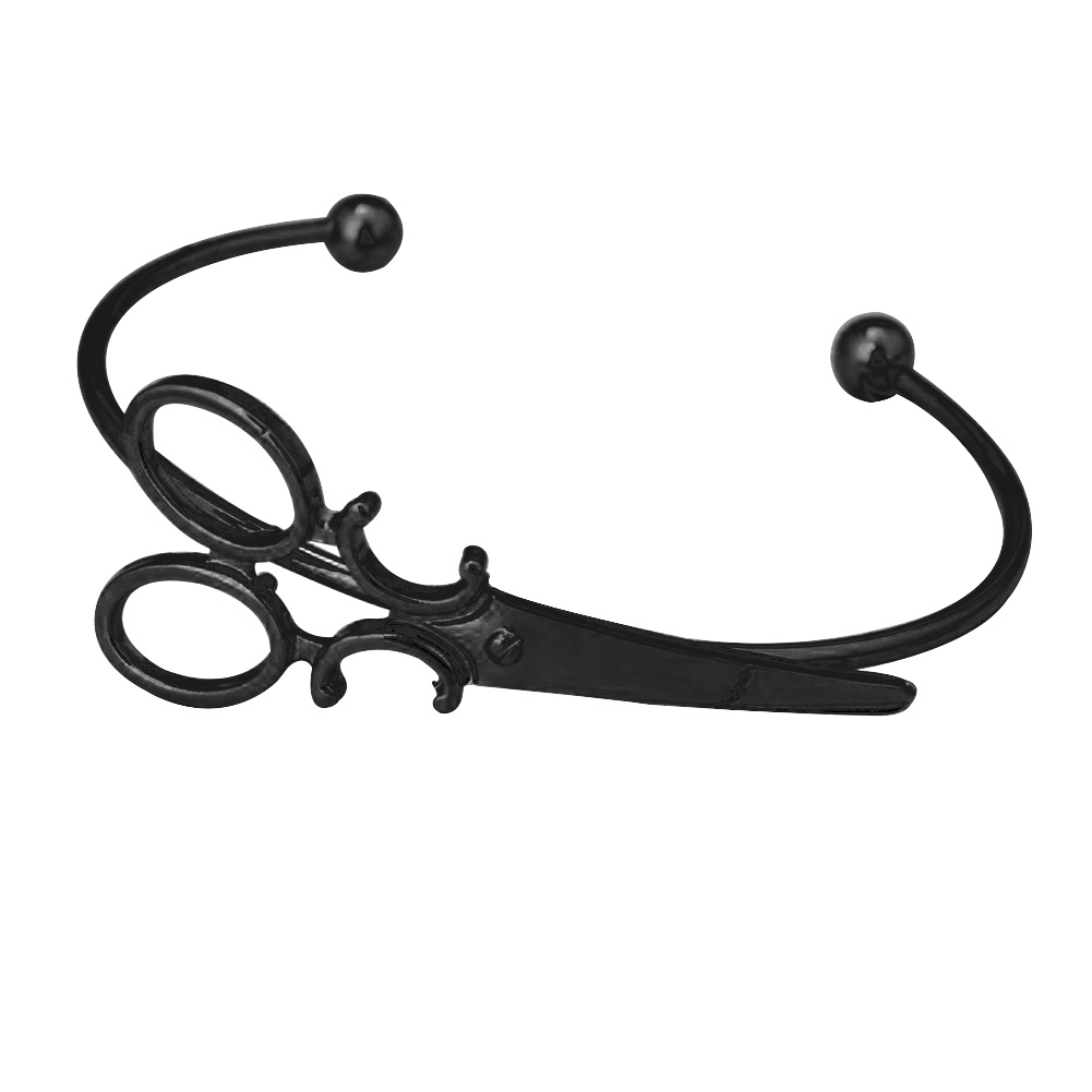 Vòng đeo tay hở kiểu dáng chiếc kéo mini lôi cuốn