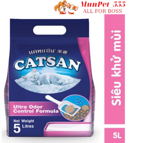 Catsan Cát vệ sinh siêu sạch dành cho mèo nhập khẩu thái lan