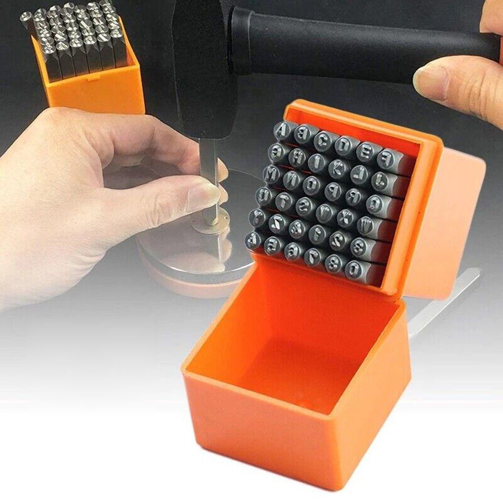 JANE Dụng Cụ Dập Chữ Cái / Số Tự Động Cho Đồ Da