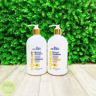 Dầu gội + dầu xả organic thiên nhiên owsow 500ml