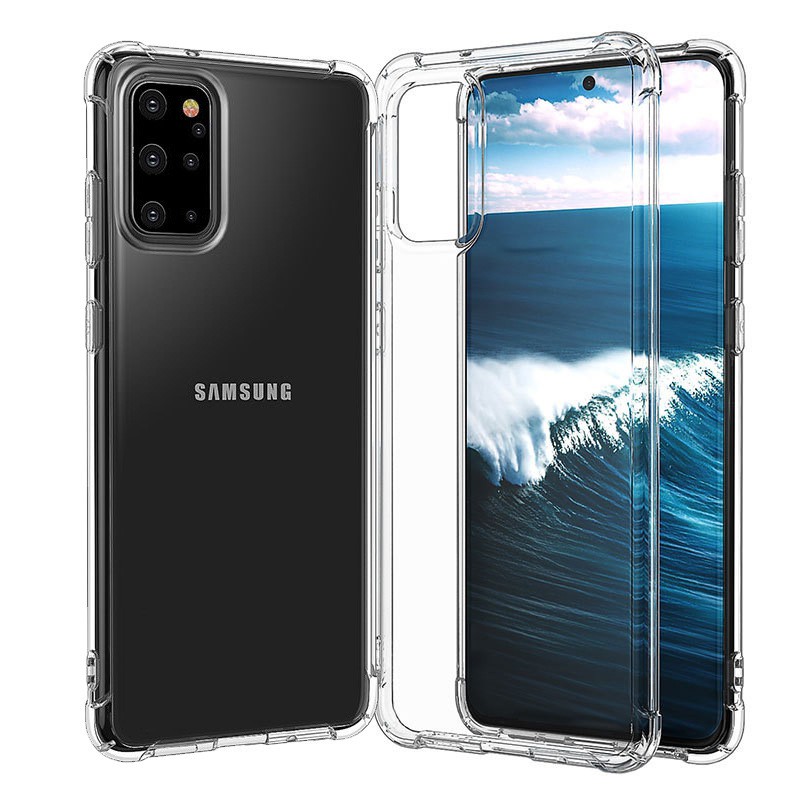 Ốp Lưng Samsung Full Dòng Viền Chống Sốc, Nhựa Dẻo Silicon Trong Suốt( NOTE- S 8/9/10/20 E-U-Plus) Hana Case