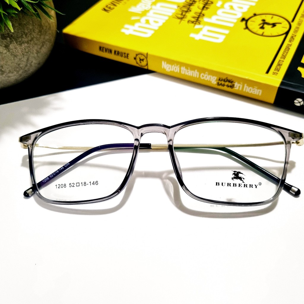 Gọng kim kim loại bọc nhựa Glasses Garden dáng mảnh 1208 - Có lắp mắt cận theo yêu cầu | BigBuy360 - bigbuy360.vn