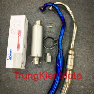 Full bộ pô Leovince kèm cổ bầu hơi