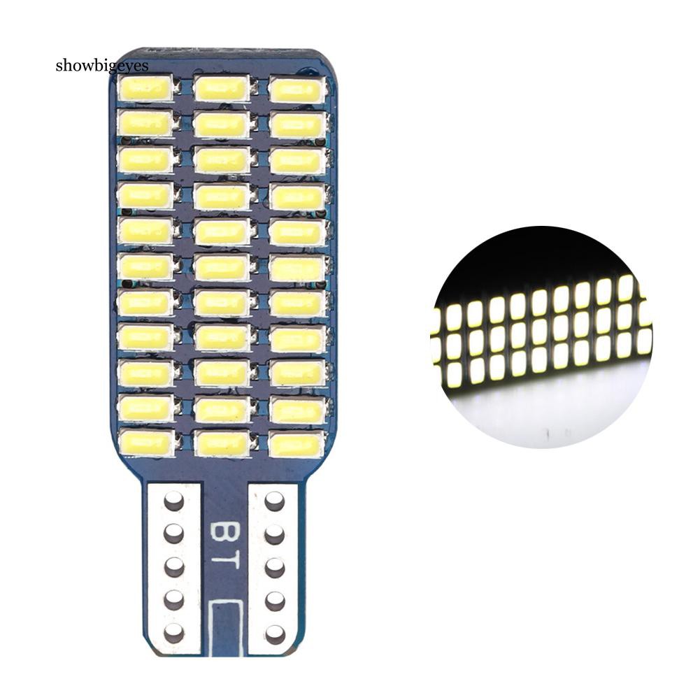 Bóng đèn chiếu sáng đọc sách trong xe hơi sgee T10 W5W Canbus 33 LED 3014 SMD