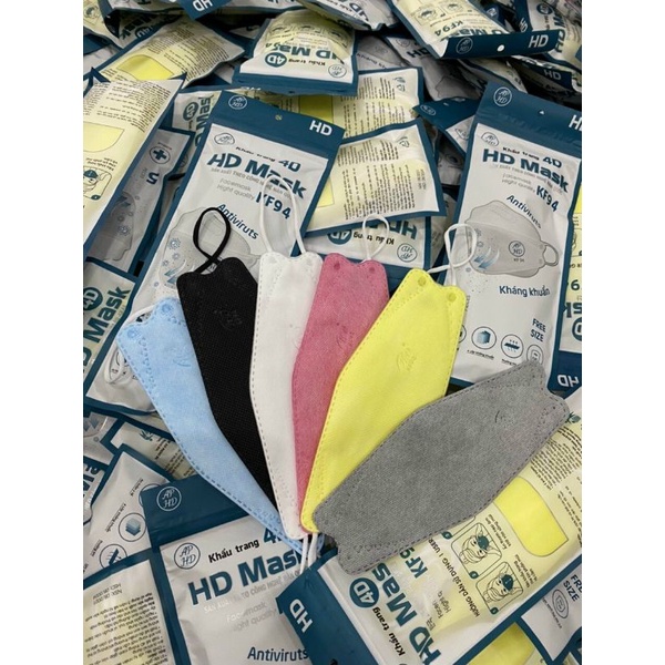 Combo Khẩu trang kf94  4d mask - giao  hãng An phong Hoàng dũng, An hoặc Bảo Minh , khẩu trang N95 có van | BigBuy360 - bigbuy360.vn