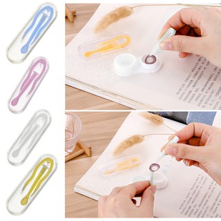 Hộp đựng kính áp tròng bằng silicon kèm dụng cụ tiện lợi