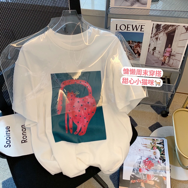 Áo thun ZHELIHANGFEI cotton thời trang dành cho nữ có cỡ lớn với nhiều kiểu tùy chọn