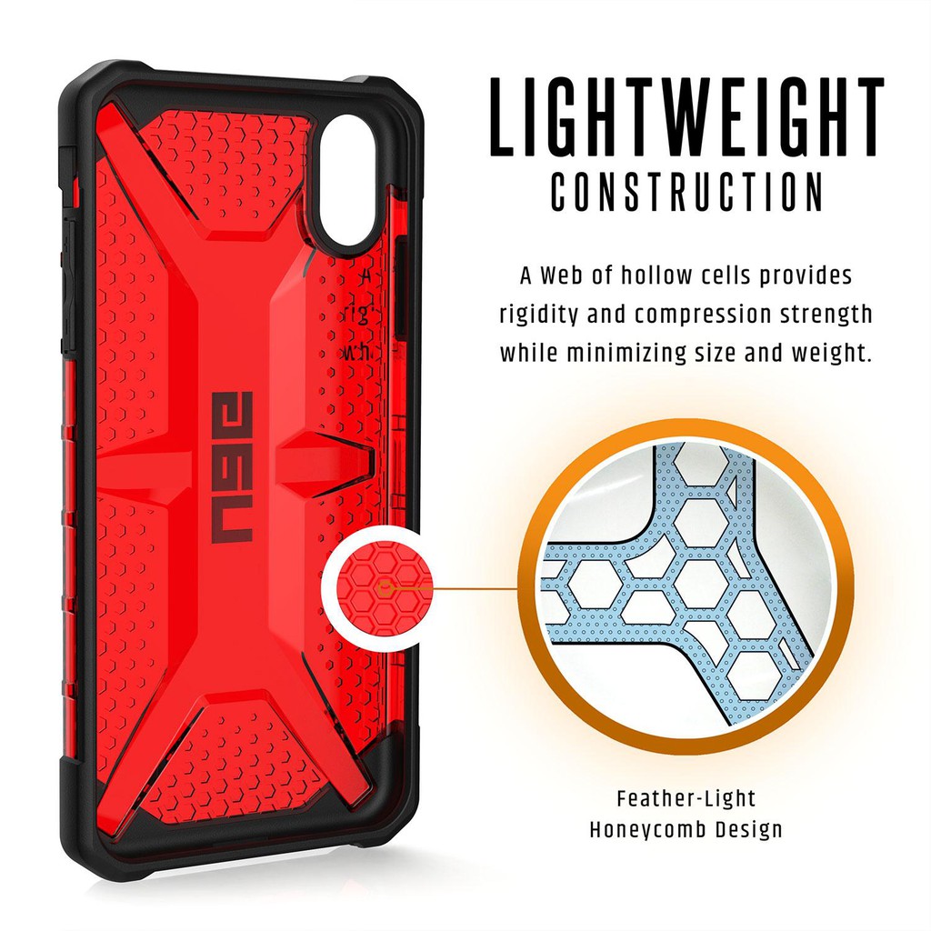 UAG Plasma Series Apple Ốp lưng iphone X/XS / Ốp lưng iphone XR/ Ốp lưng iphone XS Max - Magma