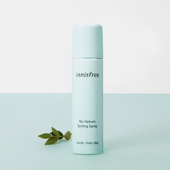 [Mã COSIFSBD giảm 10% đơn 400K] Nước xịt kiềm dầu khóa lớp trang điểm innisfree No Sebum Setting Spray 50ml