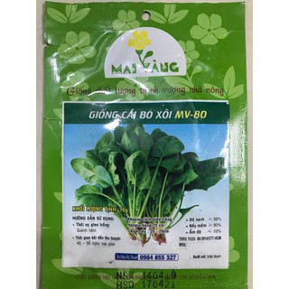 Hạt giống Cải bó xôi 10g