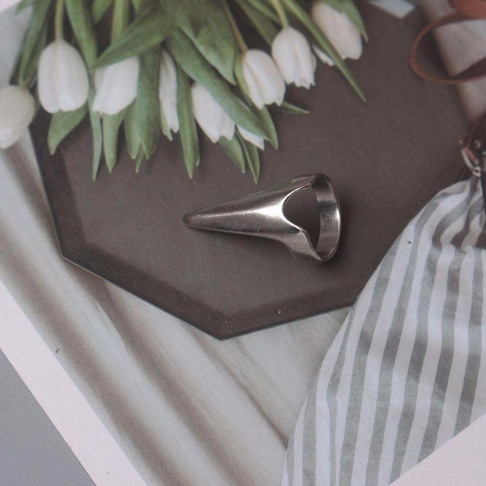 Nhẫn Hợp Kim Hình Móng Vuốt VANES1 Phong Cách Gothic Punk Cá Tính