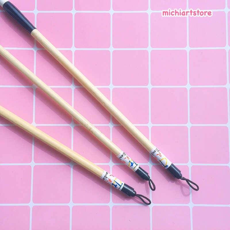 Bạch Vân sơ cấp - Bút lông vẽ màu nước thủy mặc, cọ thư pháp lông thú học sinh sinh viên - Thiên Thiên Luyện