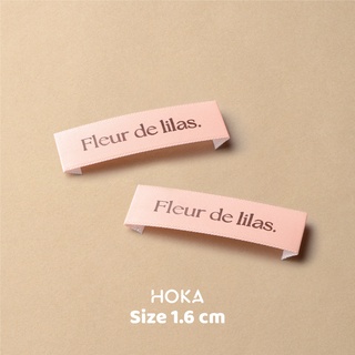 3000 chiếc mác lụa viền biên - In theo yêu cầu - [Hàng thiết kế] - Tag nhãn mác quần áo