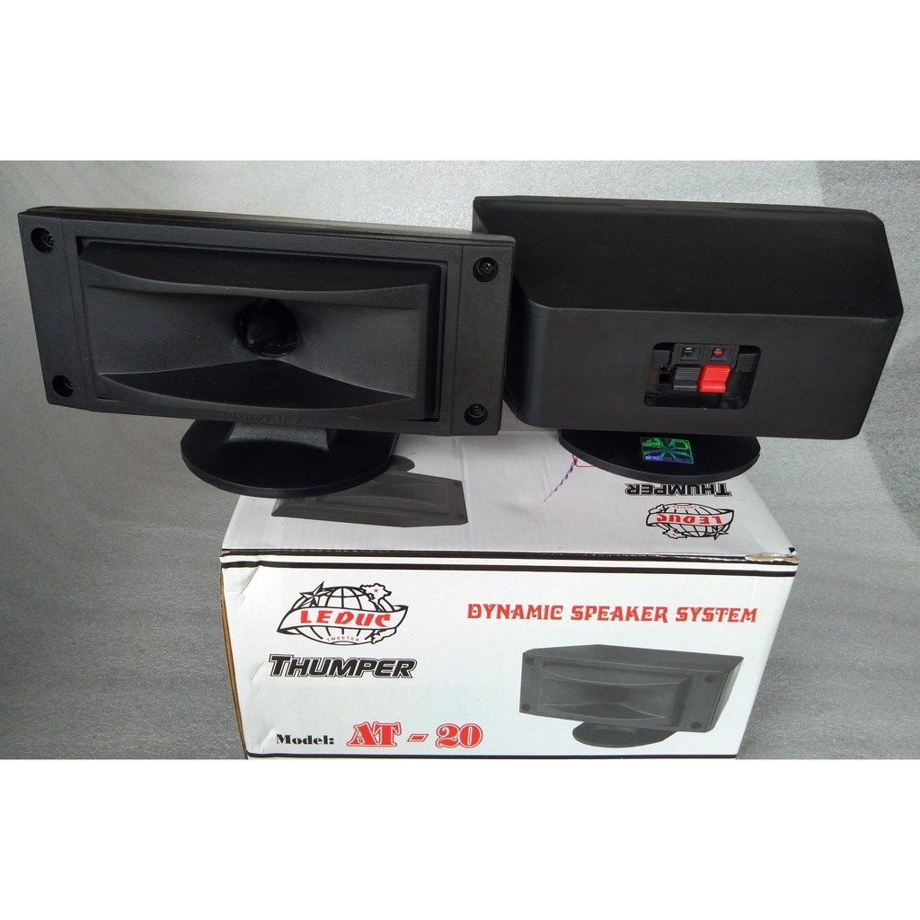 Đôi loa treble rời AT 20 chính hãng-loa treble rời karaoke gắn trực tiếp vào âm ly, tặng kèm tụ