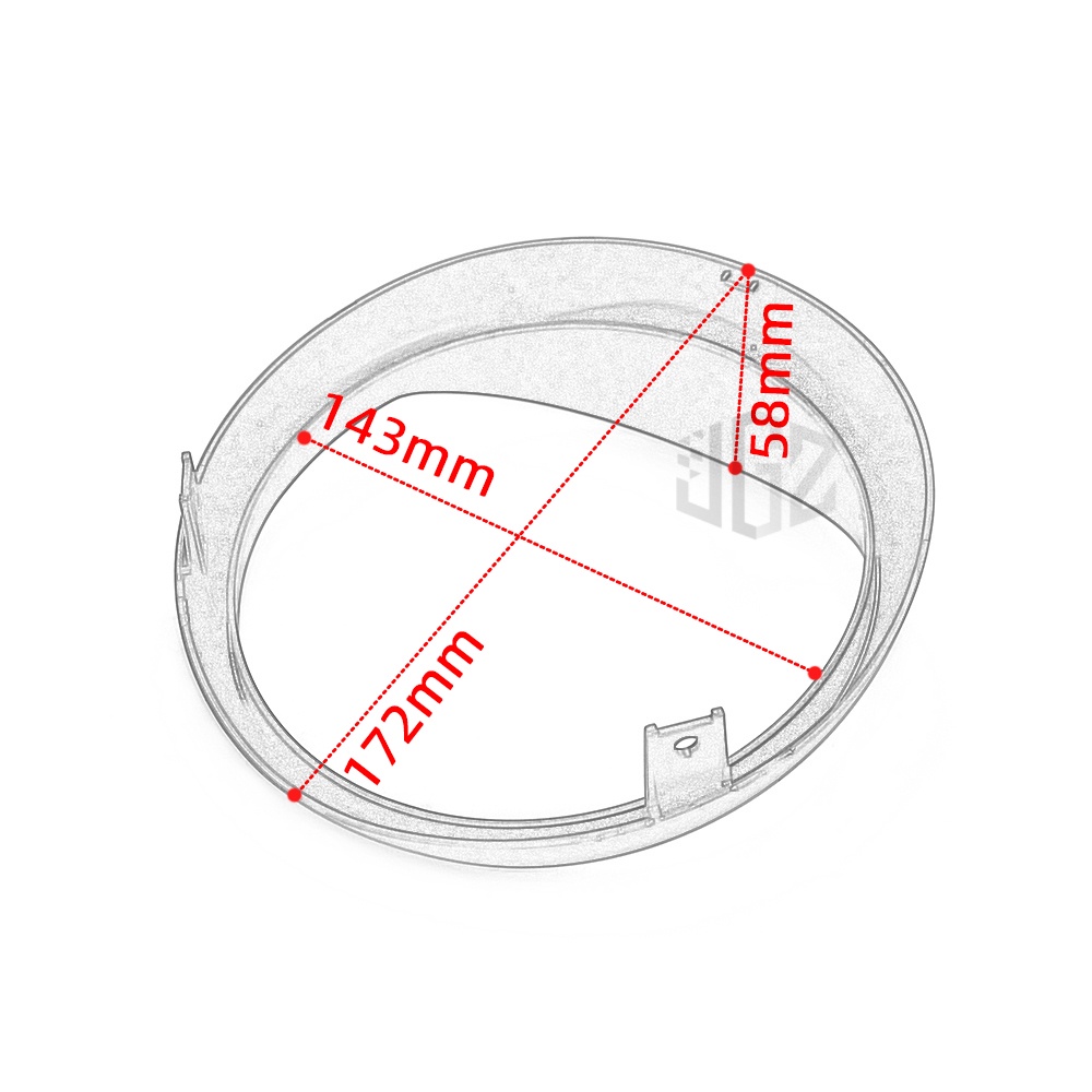 Ốp viền pha nón for Vespa Lxv, Primavera & Gts for Vespa