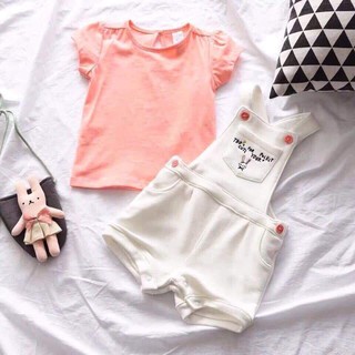 Set yếm trắng baby club ( HÀNG SALE KO ĐỔI TRẢ)