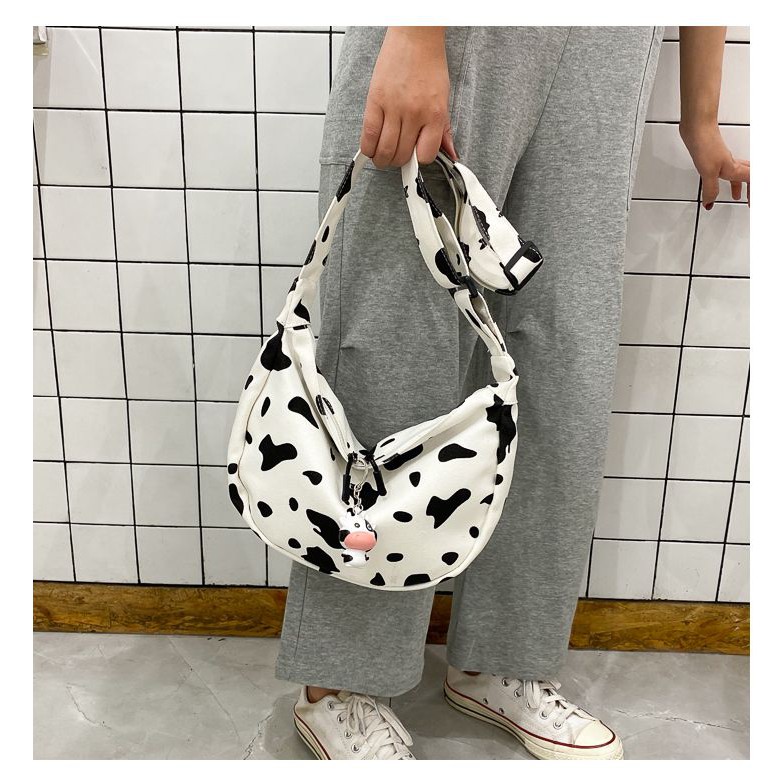 Túi đeo vai IELGY vải canvas thời trang cho các bạn gái