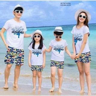 Set gia đình holiday