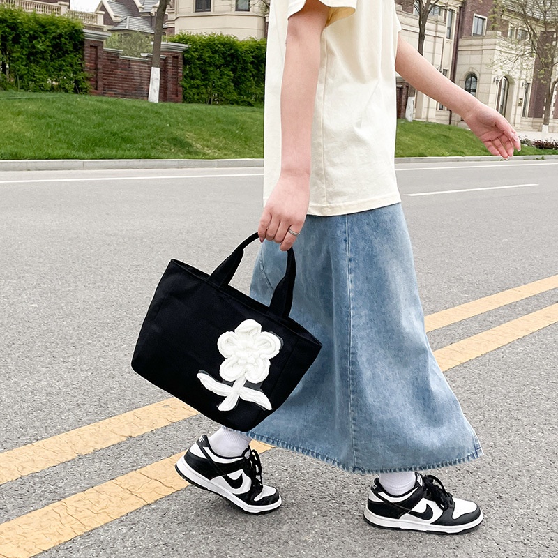 Mới Túi Xách Tay 2022 Họa Tiết Hoa Thời Trang Mùa Hè Cho Nữ