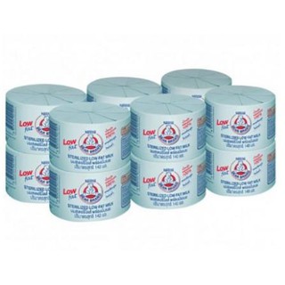 1 lốc 12 lon sữa nestle gấu màu xanh thái lan 140ml
