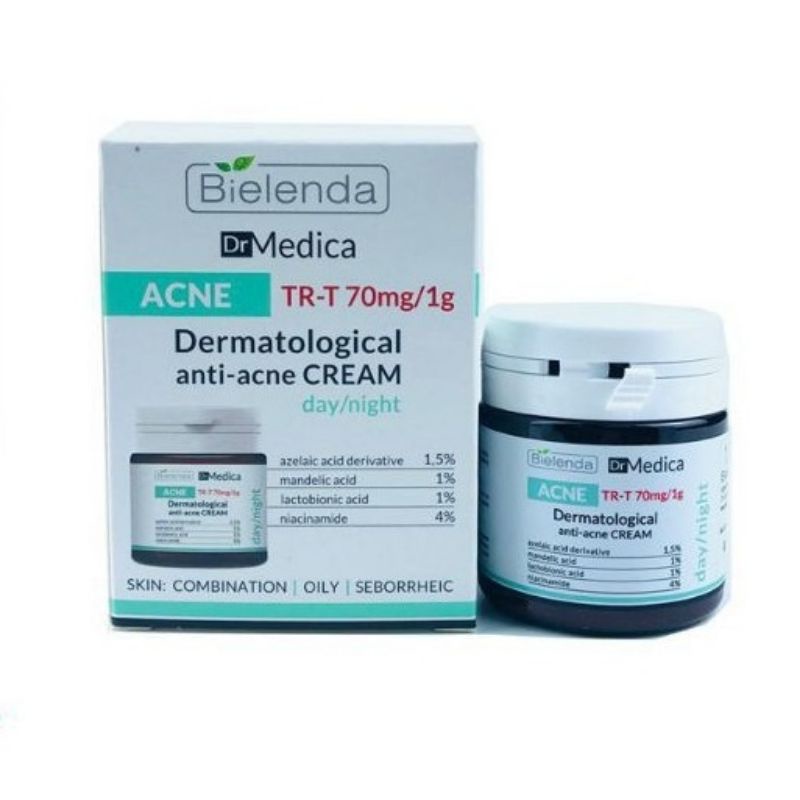 Kem dưỡng hổ trợ mụn Bielenda Dr. Medica Anti Acne