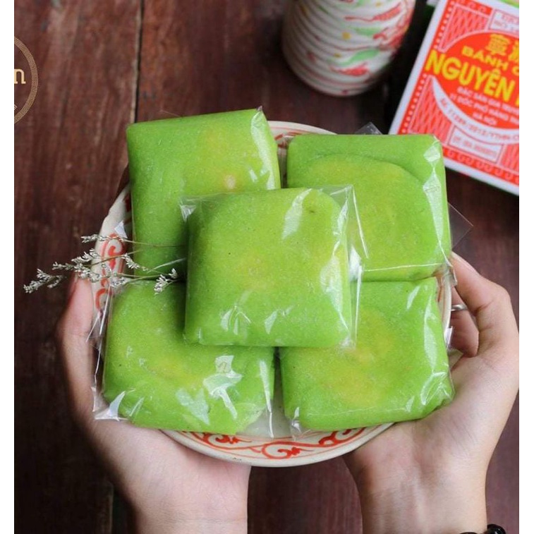 Bánh Cốm Hà Nội , combo 10 chiếc bánh cốm Nguyên Ninh