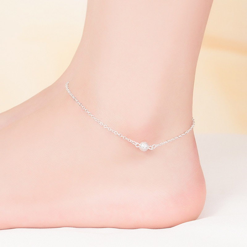 Bộ lắc chân lắc tay nữ nhỏ xinh bạc S925 - LTC44