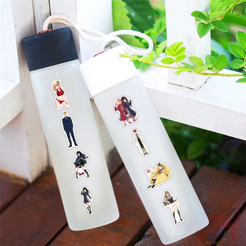 ❉ Lycoris Recoil Series 01 Stickers ❉ 50Pcs/Set DIY Luggage Laptop Skateboard Doodle Decals Stickers
