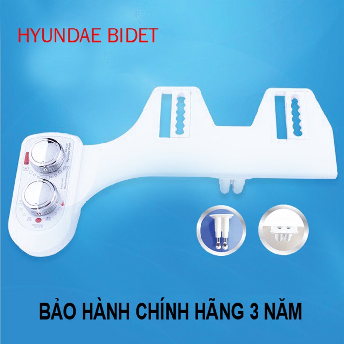 {GIÁ HỦY DIỆT} THIẾT BỊ VÒI XỊT RỬA VỆ SINH THÔNG MINH HYUNDAE BIDET HB-8200 (sử dụng nước nóng lạnh), VÒI TỰ ĐỘNG