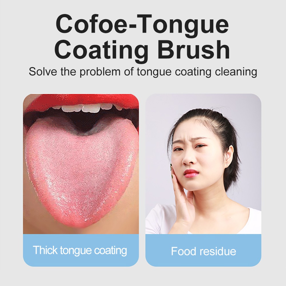 Cofoe Tongue Scraper Removes Bad Breath Cleans The Mouth