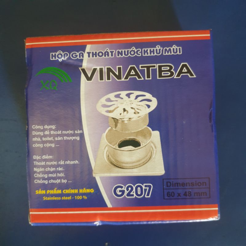 Thoát sàn chống mùi hôi 60 VINATBA(KT = 10 X 10)