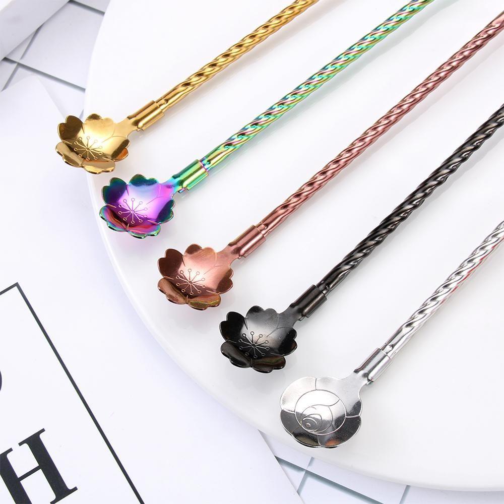 ZAIJIE24 Ống Hút Lọc Trà Bằng Thép Không Gỉ