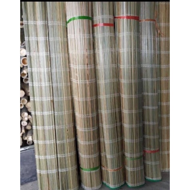 Mành tre che nắng, mành cọ Kích Thước 1.5x2M. Mành tre ngoài trời, trang trí, che nắng cửa sổ.