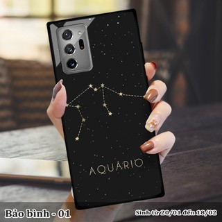 Ốp kính Samsung Note 20 Ultra in cung hoàng đạo