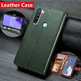 Bao da điện thoại dạng ví lật có ngăn đựng thẻ chất lượng cho Xiaomi Redmi Note 8 Note8