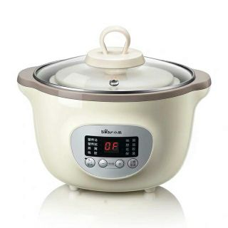 Nồi hầm cháo chậm cách thủy bear 1.6l