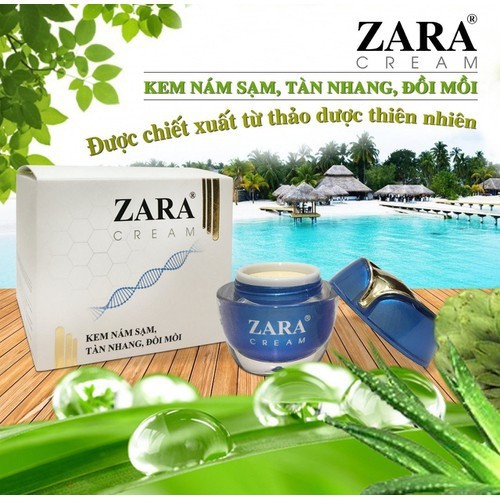 Kem ngừa nám, Tàn nhang, Đồi mồi Zara chính hãng 12g