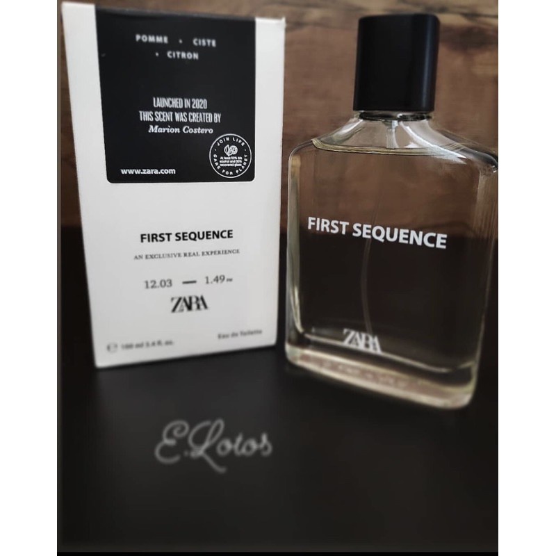 Nước hoa Zara nam FIRST SEQUENCE EDT 100 ML .
