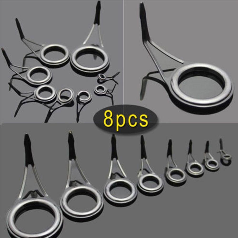 Set 8 Vòng Đệm Chữ O Gắn Cần Câu Cá 8 Kích Cỡ 3mm-23mm