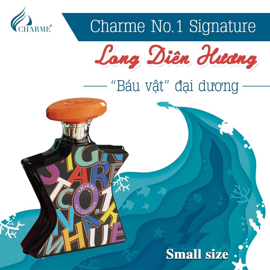 Nước hoa nam nữ Charme No.1 Signature 10ml